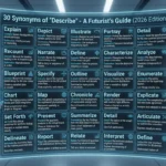 synonyms of describe