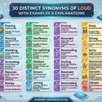 synonyms of loud