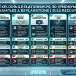 synonyms of relationship