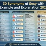 Synonyms of Sexy