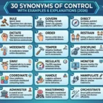 Synonyms of Control