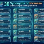 Synonyms of Increase