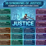 Synonyms of Justice