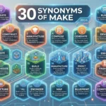 Synonyms of Make