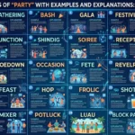 Synonyms of Party
