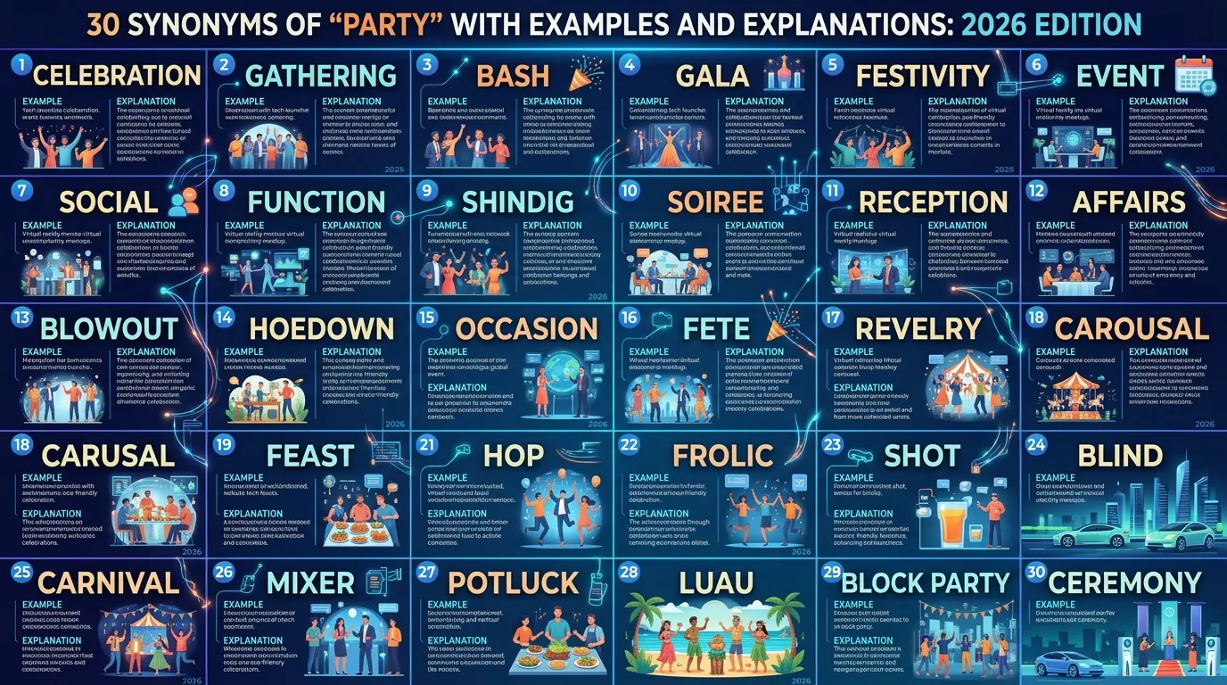 Synonyms of Party