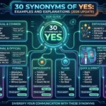 Synonyms of Yes