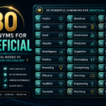 Synonyms for Beneficial