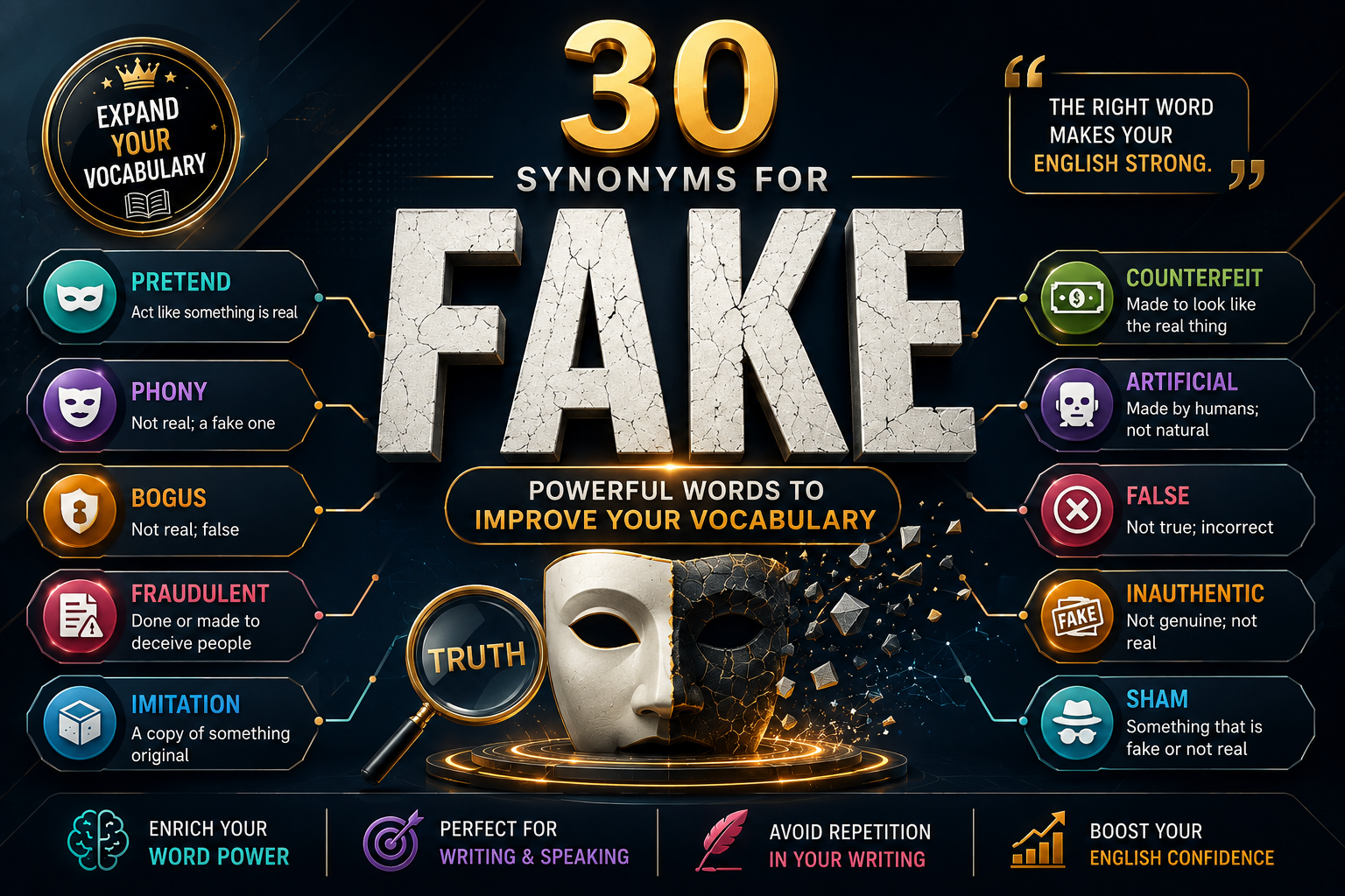 Synonyms for Fake