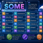 Synonyms for Some