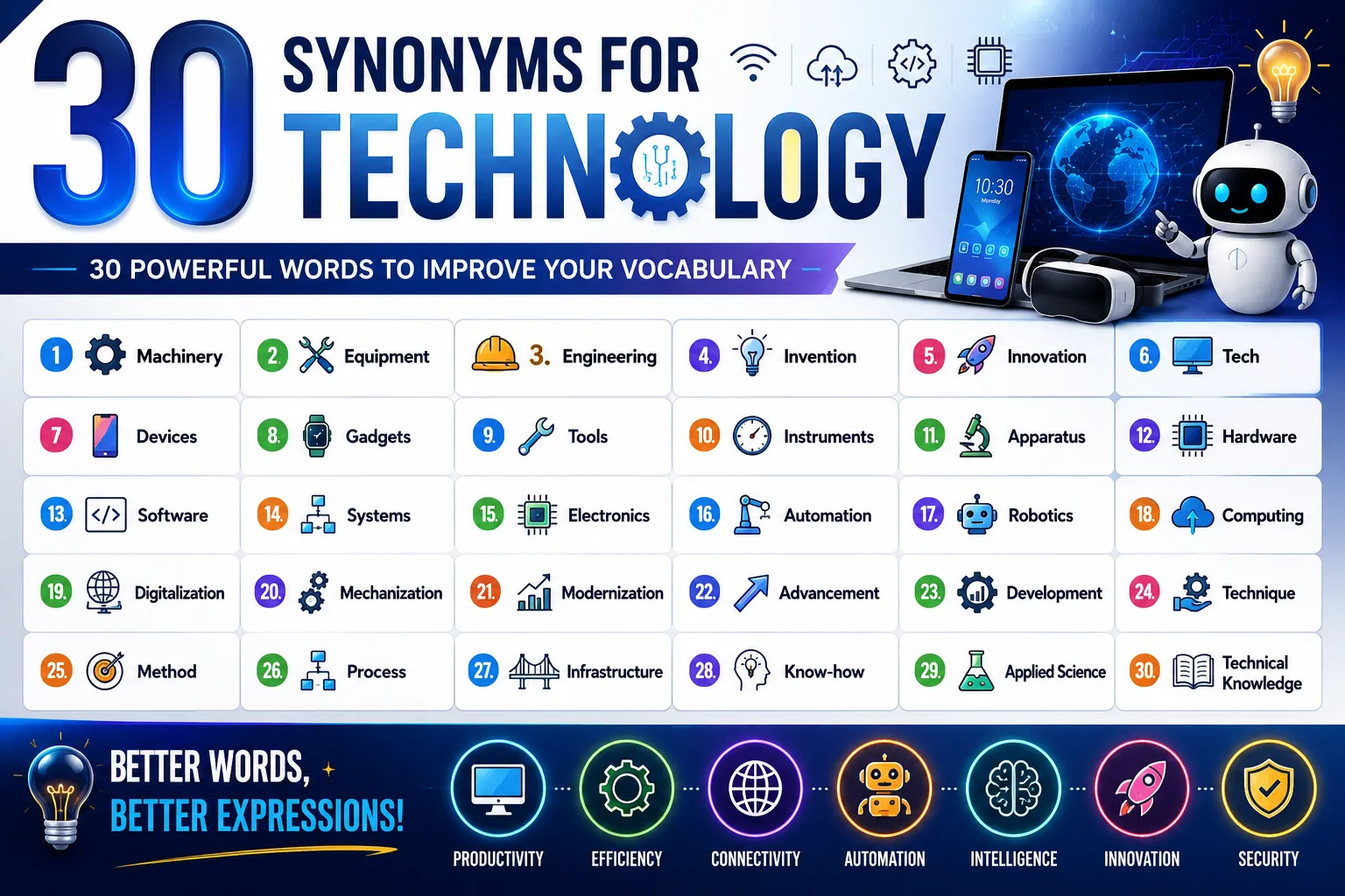 synonyms for technology